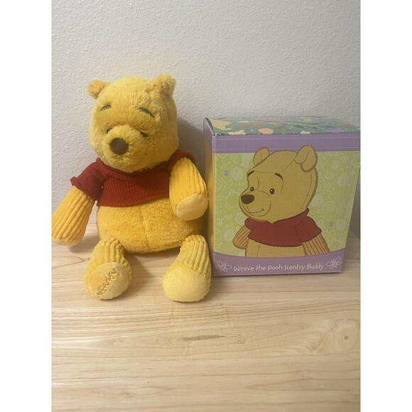 Disney Collection Winnie The Pooh Scentsy Buddy Plush New No Scent Pack - Picture 1 of 8